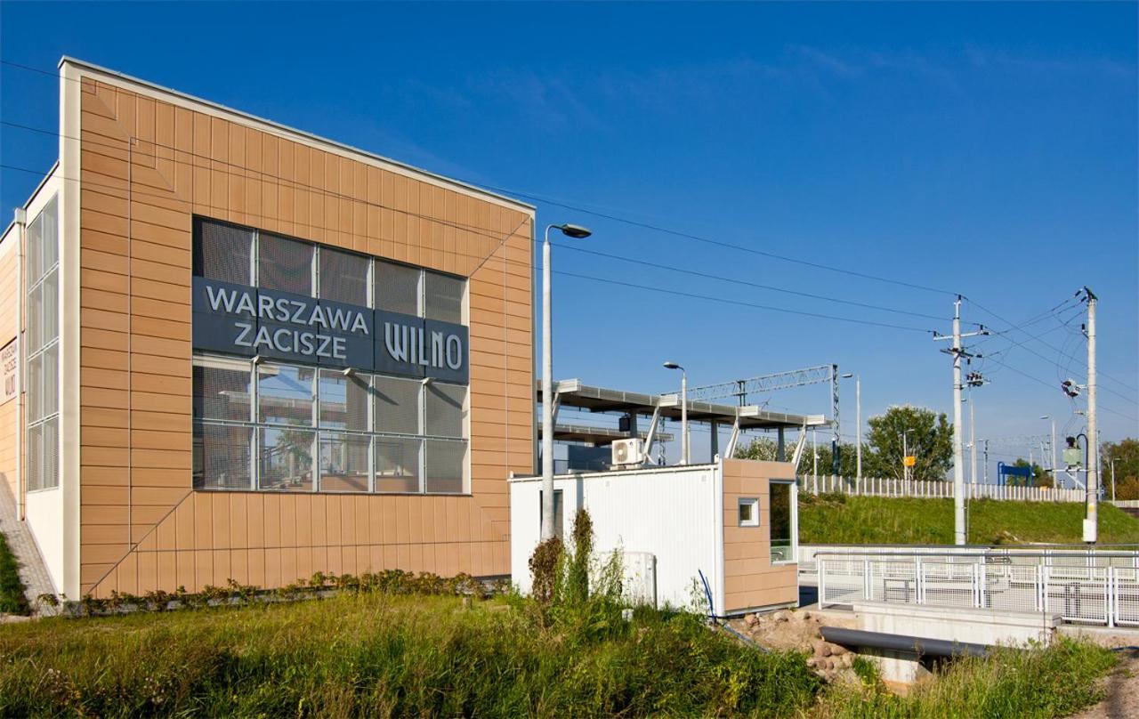 Apartament Green Z Garazem Podziemnym Warschau Buitenkant foto