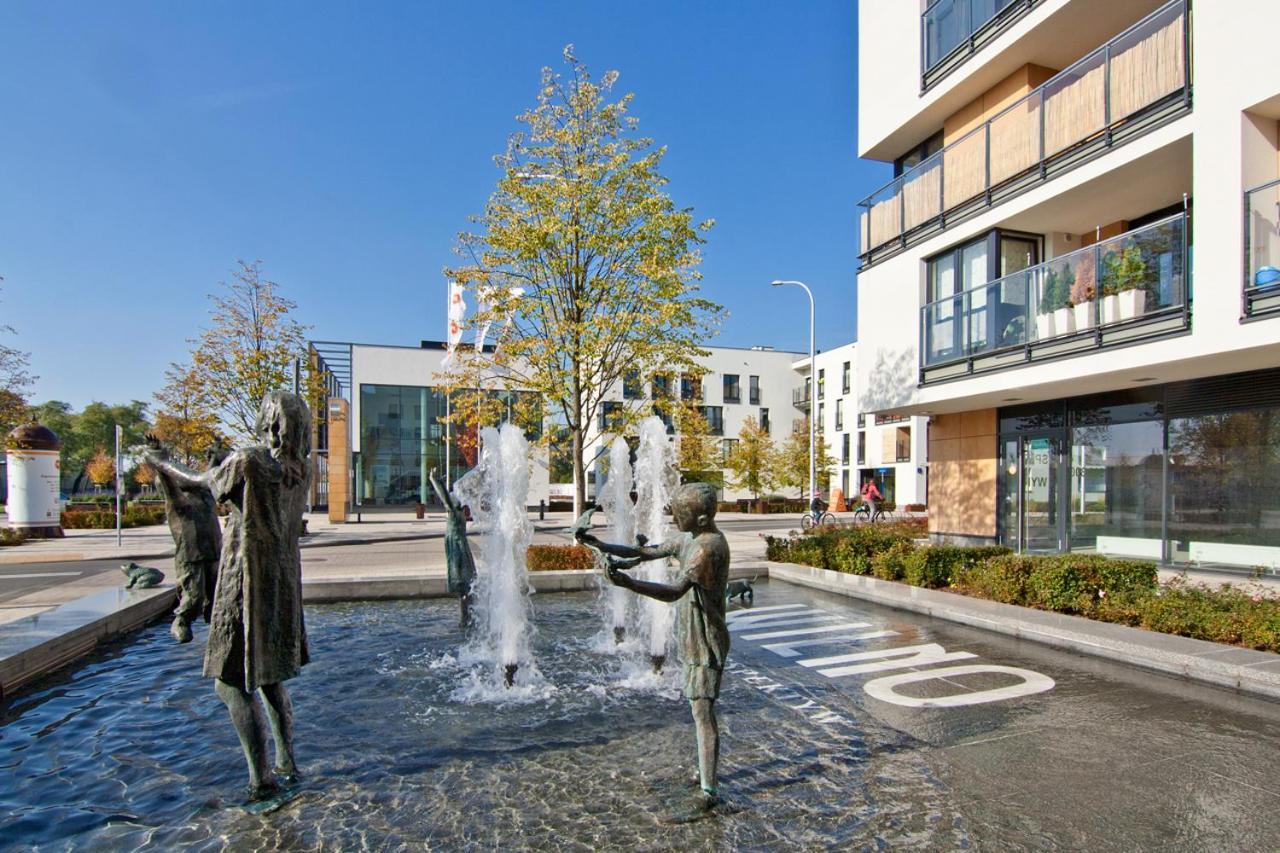 Apartament Green Z Garazem Podziemnym Warschau Buitenkant foto