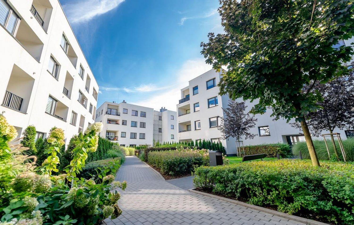 Apartament Green Z Garazem Podziemnym Warschau Buitenkant foto