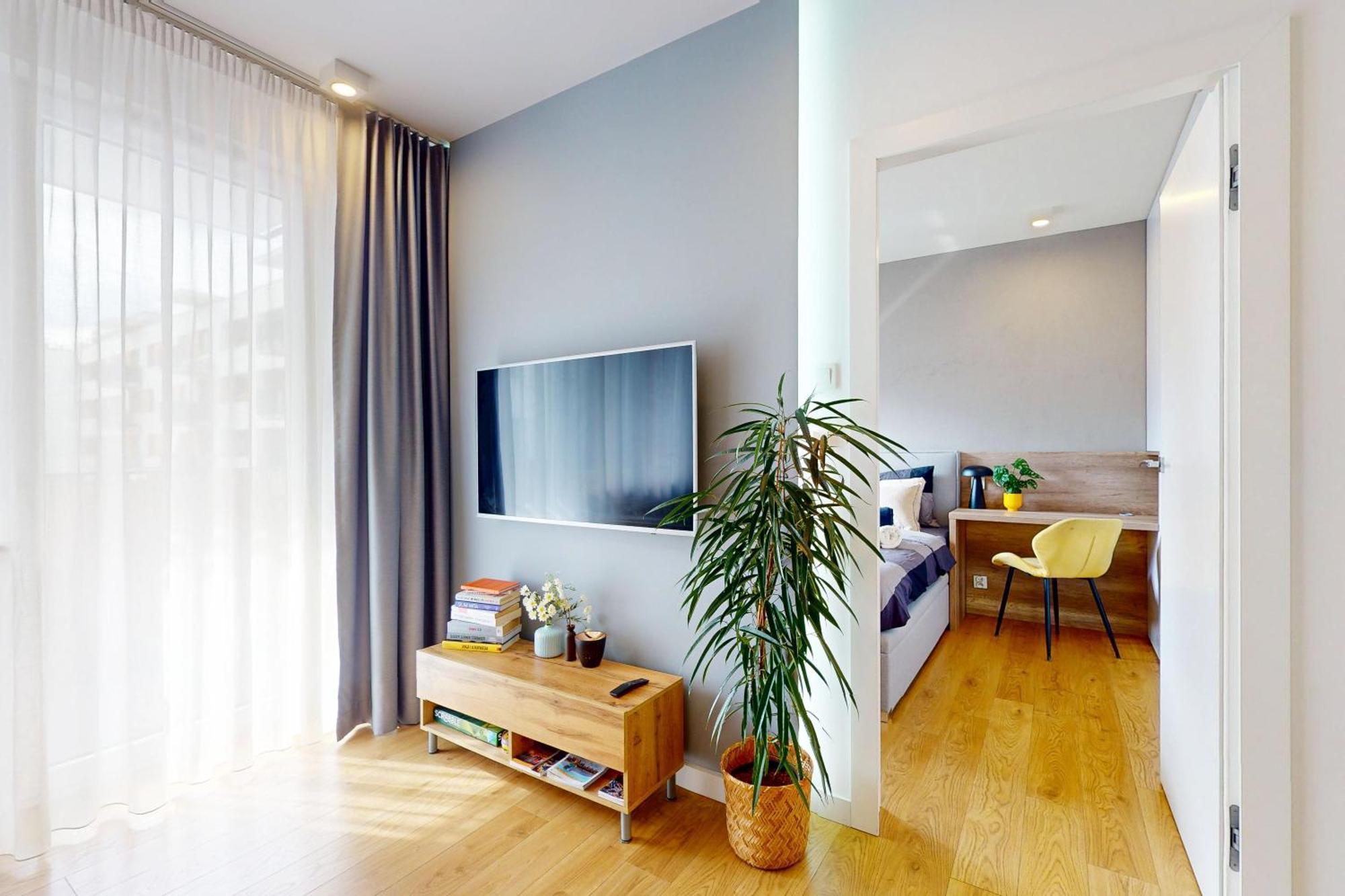 Apartament Green Z Garazem Podziemnym Warschau Buitenkant foto
