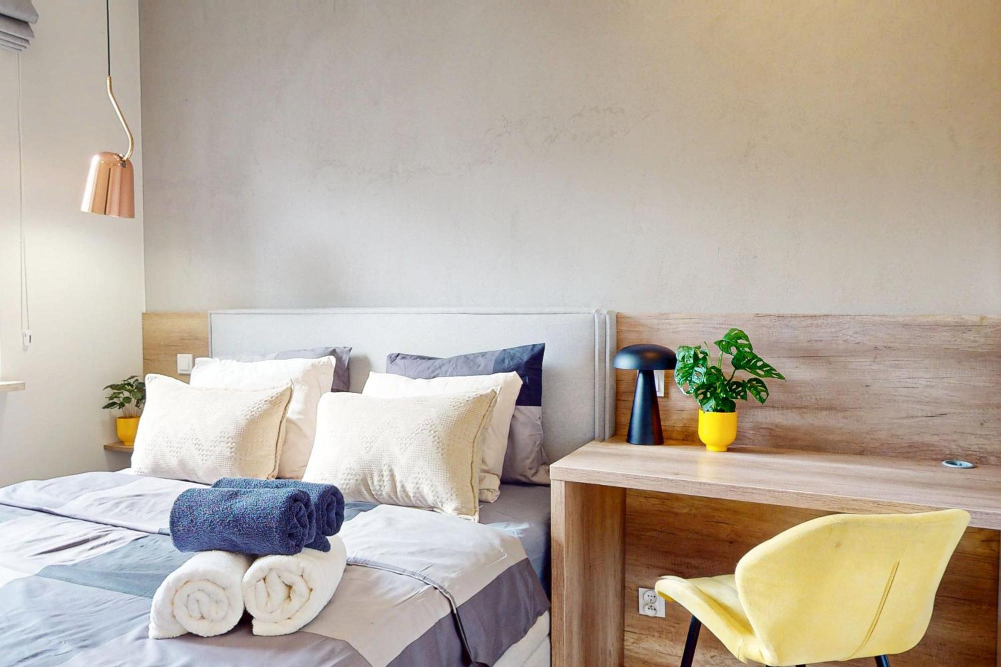 Apartament Green Z Garazem Podziemnym Warschau Buitenkant foto